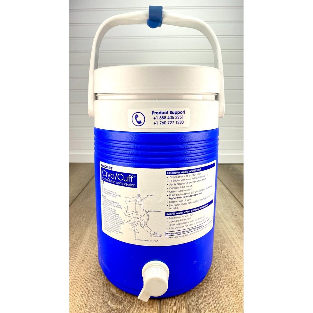 Aircast Cryo Cuff Ice Therapy Standard Gravity Cooler for Knee - Size Medium